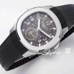 Replica Patek Philippe Aquanaut 5164a 001 Zf Factory Black Strap (5)