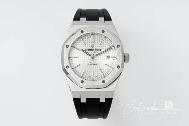 Replica Audemars Piguet Royal Oak 15400 Aps Factory White Dial Silver Bezel (1)