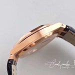 Replica Audemars Piguet Royal Oak 15400 Jf Factory Leather Strap Black Dial (6)