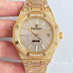 Replica Audemars Piguet Royal Oak 15400.or01 Diamonds Dial (1)