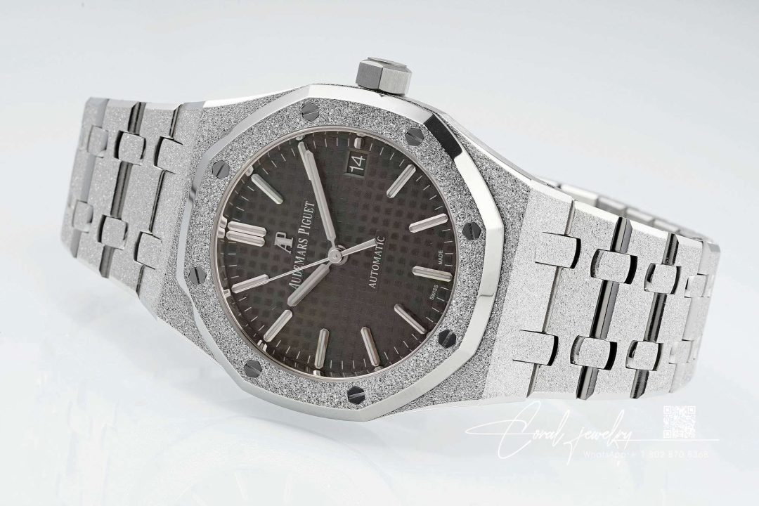 Replica Audemars Piguet Royal Oak 15410 Aps Factory Grey Dial (5)