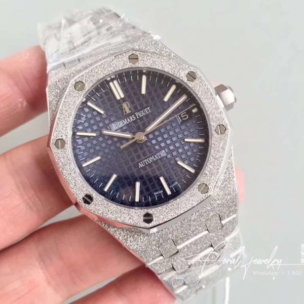 Replica Audemars Piguet Royal Oak 15410bc.gg.1224bc.01 Aps Factory Blue Dial (2)