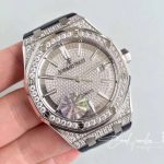 Replica Audemars Piguet Royal Oak 15450 Jf Factory Diamond Dial (2)