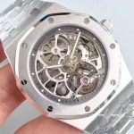 Replica Audemars Piguet Royal Oak 26518st.oo.1220st.01 Tourbillon Skeleton Dial (4)