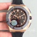 Replica Audemars Piguet Royal Oak Offshore 26401ro.oo.a002ca.01 Jf Factory V2 Black Dial (1)