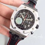 Replica Audemars Piguet Royal Oak Offshore 26470st.oo.a101cr.01 Apf Factory Black Rubber Strap (3)