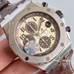 Replica Audemars Piguet Royal Oak Offshore 26470st.oo.a801cr.01 Jf Factory V2 Beige Dial (4)