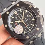 Replica Audemars Piguet Royal Oak Offshore Chronograph Edition Dark Knight 26470 Jf Factory V2 Black Dial (4)