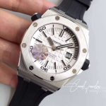 Replica Audemars Piguet Royal Oak Offshore Diver 15710st.oo.a002ca.02 Jf Factory White Dial (3)