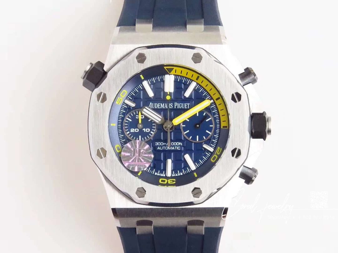 Replica Audemars Piguet Royal Oak Offshore Diver 15710st.oo.a027ca.01 Jf Factory V8 Blue Dial (1)