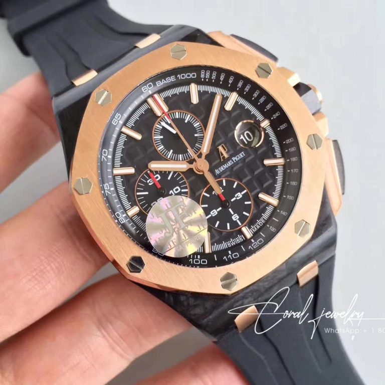 Replica Audemars Piguet Royal Oak Offshore Qe2 Cup 2016 26406fr.oo.a002ca.01 Jf Factory V5 Black Dial (2)