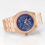 Replica Audemars Piguet Royal Oak Perpetual Calendar 26574or.oo.1220or.02 Jf Factory Blue Dial (7)