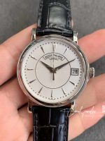 Replica Patek Philippe Calatrava 5153g 010 Zf Factory Black Strap (1)