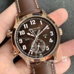 Replica Patek Philippe Calatrava 5524r 001 Gr Factory Brown Strap (2)