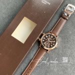 Replica Patek Philippe Calatrava 5524r 001 Gr Factory Brown Strap (9)