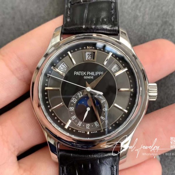 Replica Patek Philippe Complications 5205g 010 Gr Factory Black Strap (1)