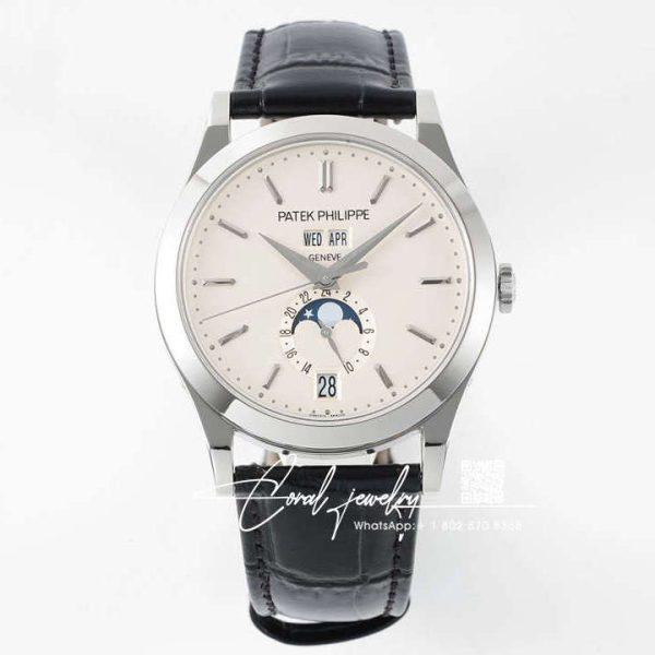 Replica Patek Philippe Complications Annual Calendar 5396g 011 Km Factory White Dial (1)