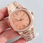 Replica Patek Philippe Ladies Nautilus 71181200r Pf Factory Rose Gold Dial (2)