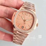 Replica Patek Philippe Ladies Nautilus 71181200r Pf Factory Rose Gold Dial (3)