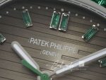 Replica Patek Philippe Nautilus 5711 Gr Factory Green Diamond Bezel (5)