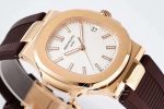 Replica Patek Philippe Nautilus 5711 Ppf Factory Brown Strap (4)