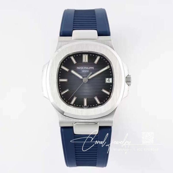 Replica Patek Philippe Nautilus 5711 Ppf Factory Rubber Strap (10)