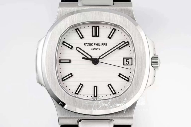 Replica Patek Philippe Nautilus 5711 Ppf Factory White Dial Black Strap (2)