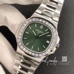 Replica Patek Philippe Nautilus 57111300a 001 3k Factory Diamond Set Bezel (3)