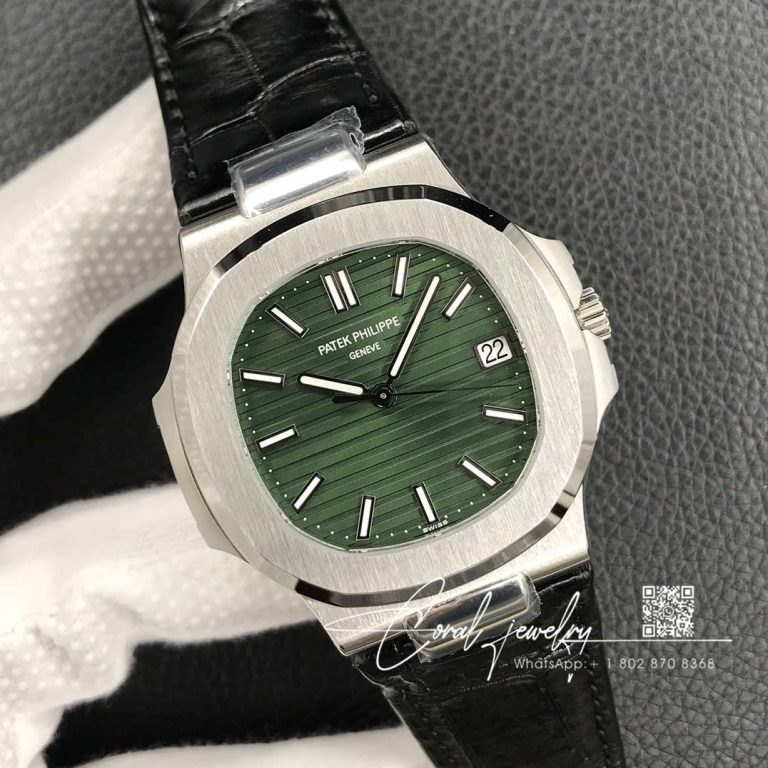 Replica Patek Philippe Nautilus 57111a 014 3k Factory Black Strap (2)