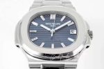 Replica Patek Philippe Nautilus 57111p 40th Anniversary Ppf Factory Silver Strap (3)