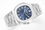 Replica Patek Philippe Nautilus 57111p 40th Anniversary Ppf Factory Silver Strap (6)