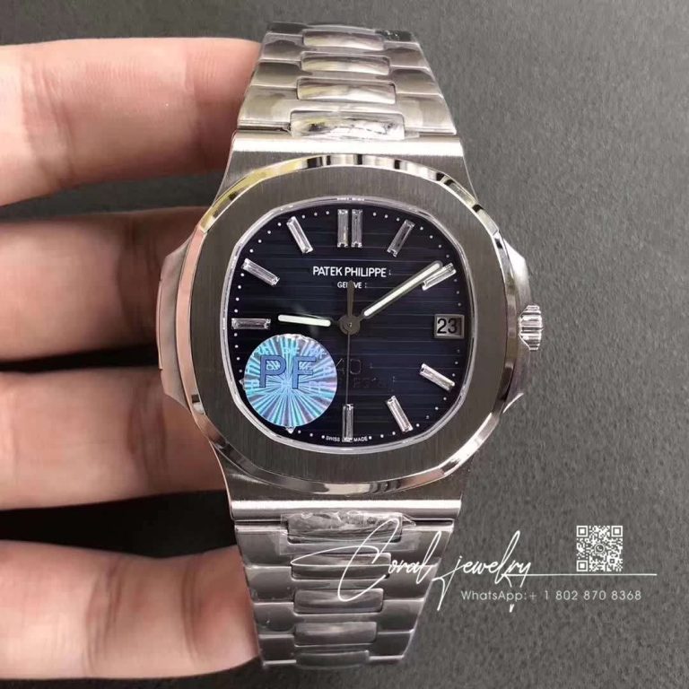 Replica Patek Philippe Nautilus 57111p Pf Factory Black Dial (1)