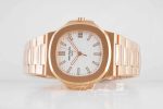 Replica Patek Philippe Nautilus 57111r 001 Ppf Factory V4 Rose Gold White Dial (4)