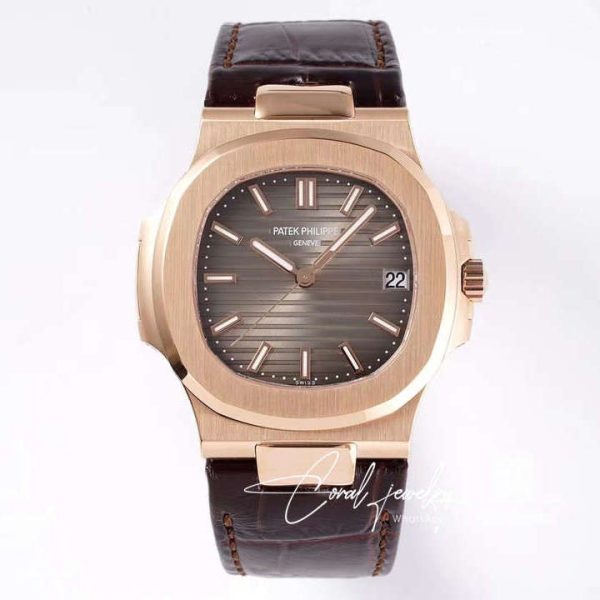 Replica Patek Philippe Nautilus 5711r 001 Ppf Factory V4 Brown Dial (1)