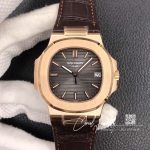 Replica Patek Philippe Nautilus 5711r 3k Factory Brown Strap (1)