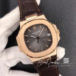 Replica Patek Philippe Nautilus 5711r 3k Factory Brown Strap (2)