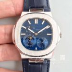 Replica Patek Philippe Nautilus 5712 Gr Factory Leather Strap (1)