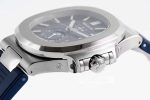 Replica Patek Philippe Nautilus 57261a 014 Ppf Factory Blue Rubber Strap (7)