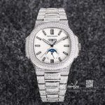 Replica Patek Philippe Nautilus 57261a 014 R8 Factory Diamond Watch (1)