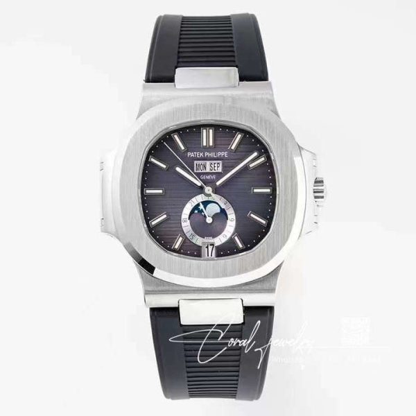 Replica Patek Philippe Nautilus 5726a 001 Ppf Factory Silver Bezel (1)