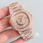 Replica Patek Philippe Nautilus Jumbo 70211r 001 Full Paved Diamonds Dial (2)