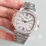 Replica Patek Philippe Nautilus Ladies 70181a 010 Pf Factory White Dial (3)