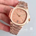 Replica Patek Philippe Nautilus Ladies 7118 1r 010 Pf Factory Orange Dial (3)