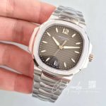 Replica Patek Philippe Nautilus Ladies 71181a 011 Pf Factory Anthracite Dial (3)