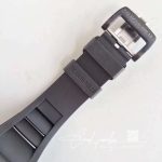 Replica Richard Mille Rm 011 Kv Factory Black Rubber Strap (8)