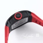 Replica Richard Mille Rm 055 Bbr Factory Red Rubber Strap (4)