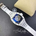 Replica Richard Mille Rm055 Zf Factory White Strap (8)