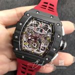 Replica Richard Mille Rm11 03 Kv Factory Rubber Strap (3)