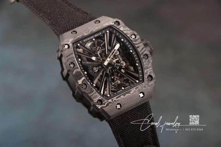 Replica Richard Mille Rm12 01 Rm Factory Black Tourbillon Skeleton Dial (1)