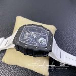 Replica Richard Mille Rm12 01 Tourbillon Kv Factory White Carbon Fiber Case (4)